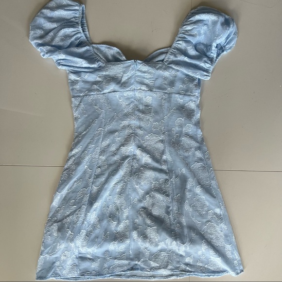 Urban Outfitters Blue Floral Dress - Picture 4 of 5